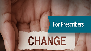 Hands holding the word change