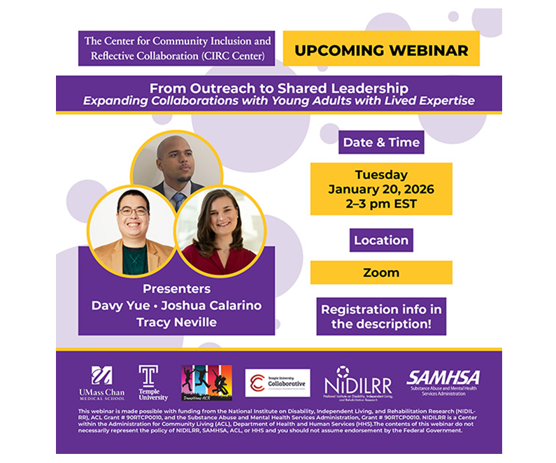 Outreach to Shared Learning Flyer