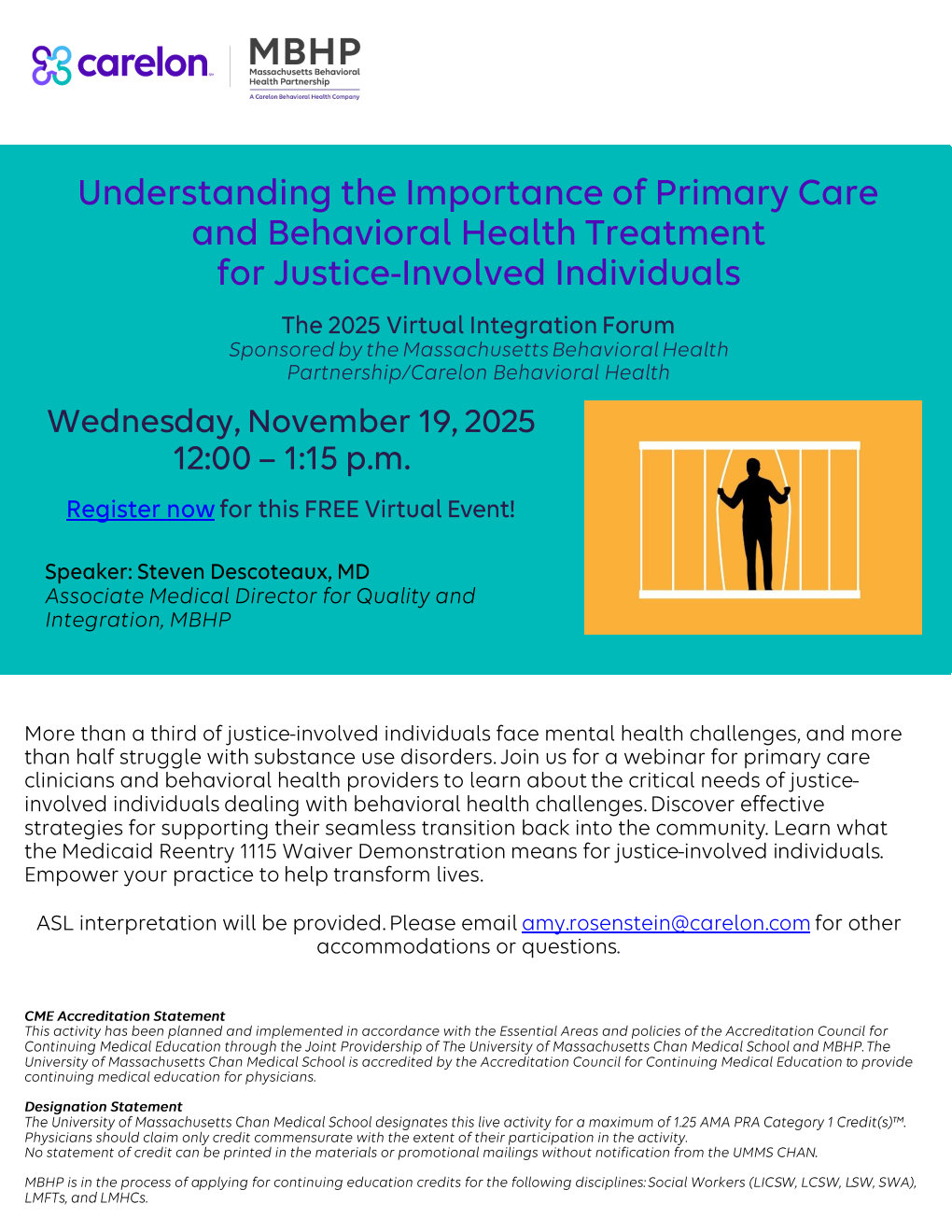 2025 MBHP Virtual Integration Forum