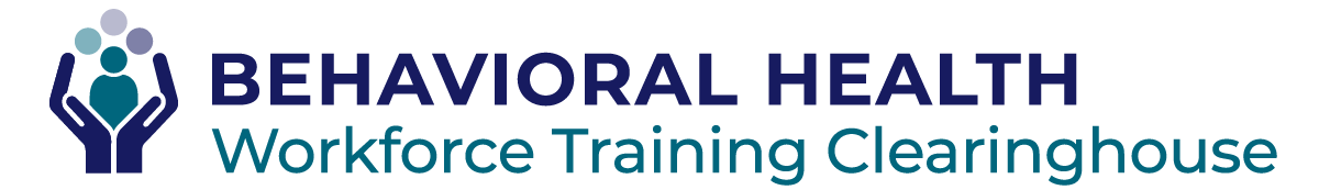 Behavioral Health Workforce Training Clearinghouse logo